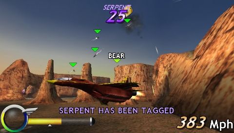 M.A.C.H. Modified Air Combat Heroes screenshot 5 for PSP